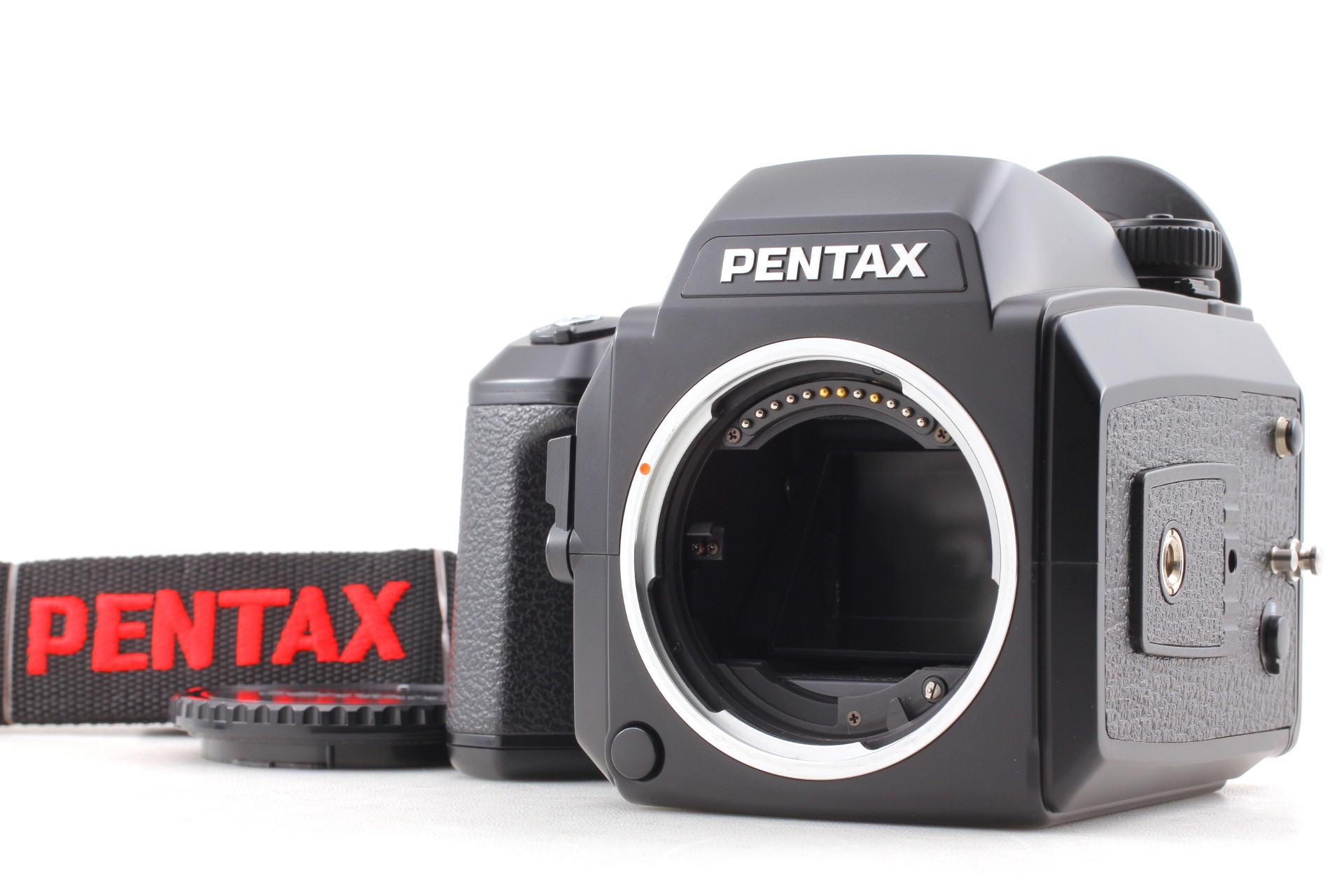 フィルムカメラ Pentax 645N Medium Format 120 Film Back Top MINT] Pentax 645N 645 N Medium Format Film Camera +120 Film